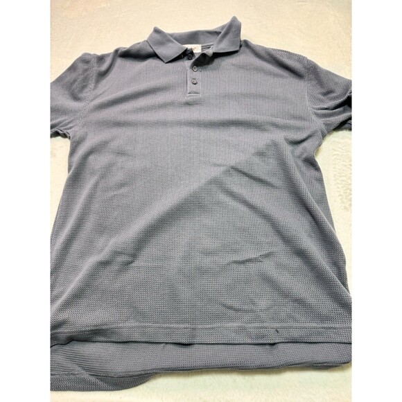 vintage wilson polo mesh shirt Gray Size Large Breathable See Thru - Picture 2 of 8